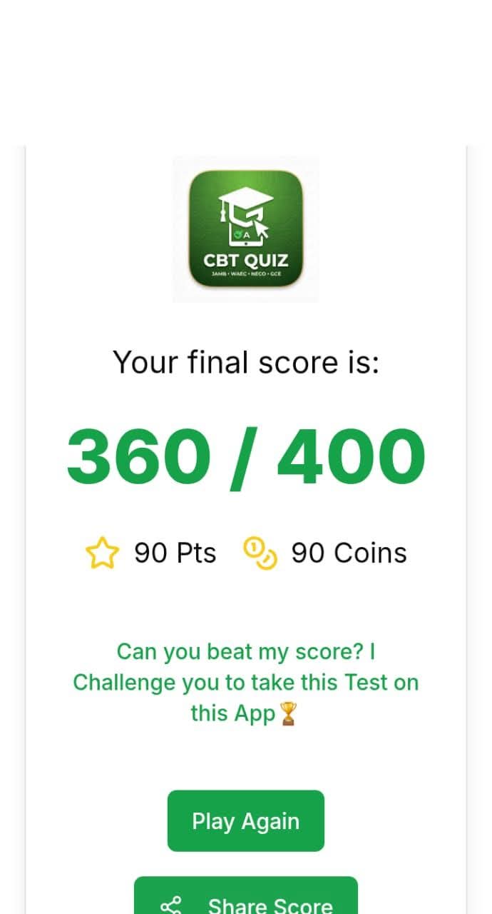 CBT Practice for JAMB & WAEC Preview 2